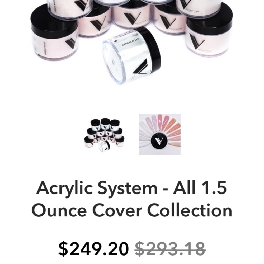 Whole cover collection acrylic set